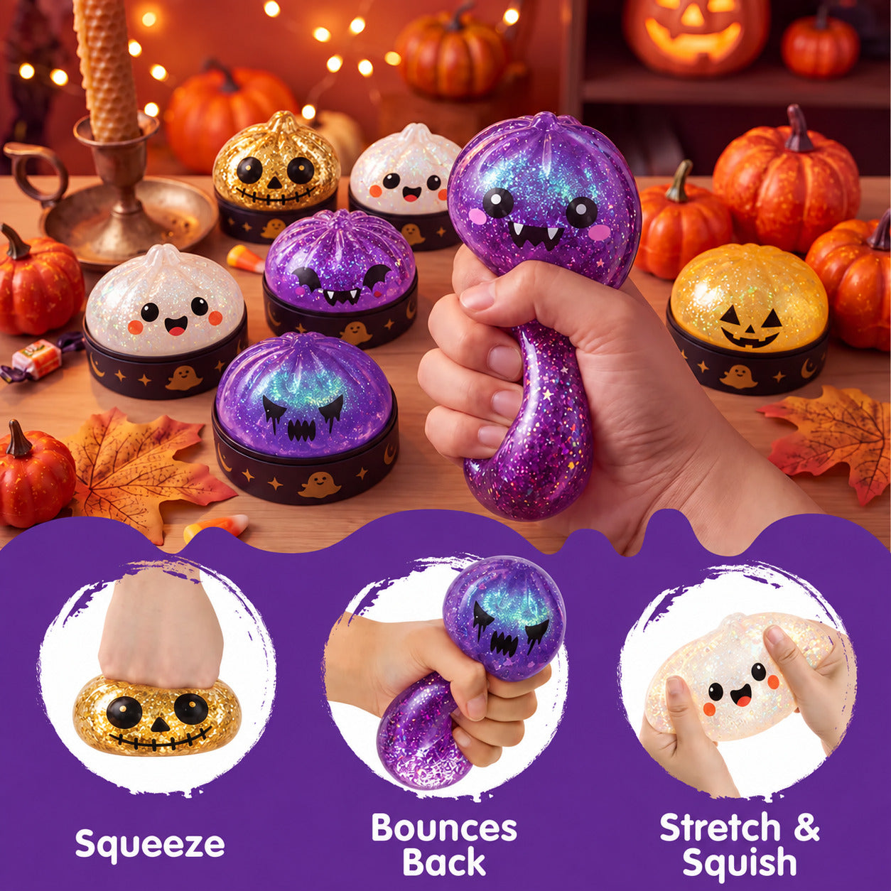 Halloween Dumpling Squishy