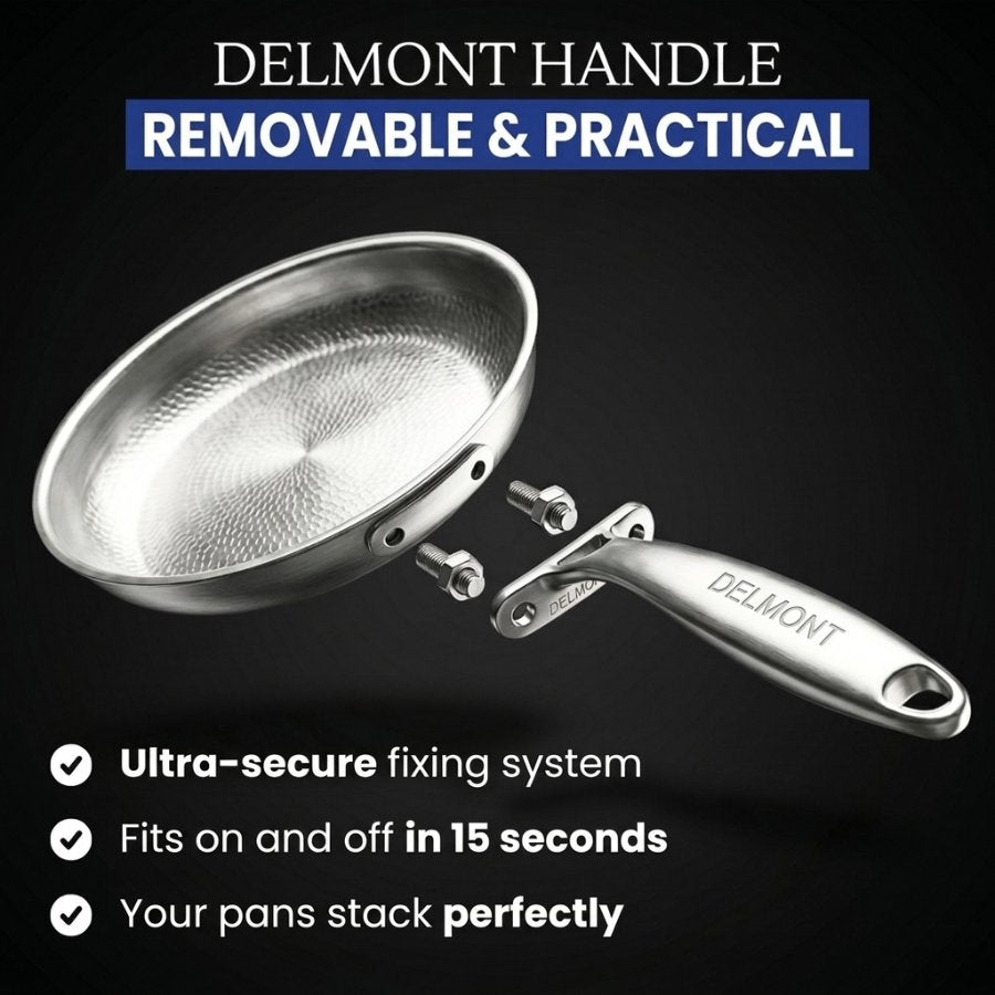 Pure Titanium Pan For Cooking Without Chemicals