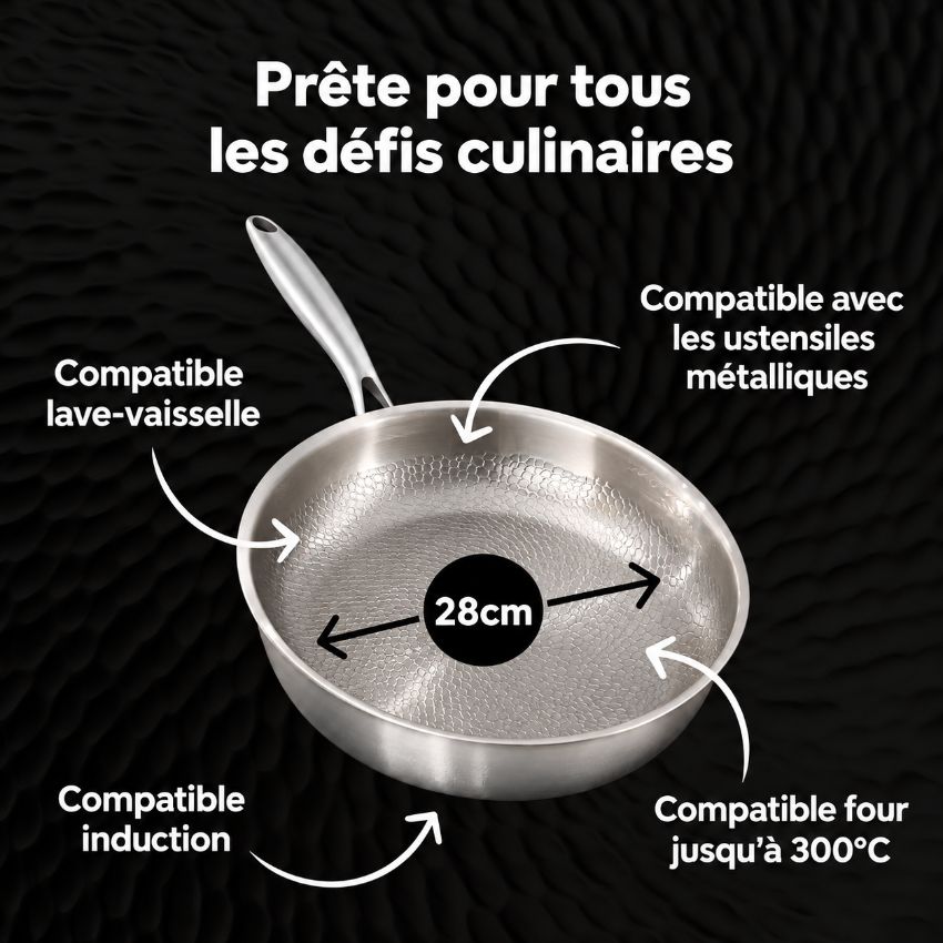 Poêle En Titane Delmont